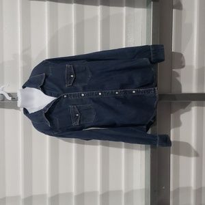 Gap denim long sleeve size‎ small